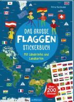 ars Edition Das große Flaggen-Stickerbuch