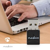 Nedis Netzwerk-Dongle / Wi-Fi / AC600 / 2.4/5 GHz (Dual Band) / USB2.0 / Wi-Fi speed total: 600 Mbps / Windows 10 / Windows 11 / Windows 8