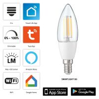 Alecto SMARTLIGHT130 Smart-Filament-LED-Lampe mit Wi-Fi