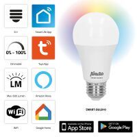 Alecto SMART-BULB10 Smarte LED-Farblampe mit Wi-Fi