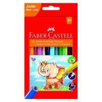 Faber Castell Buntstifte Jumbo dreikant 12er - 6 Stück