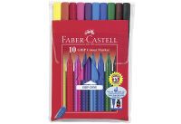 Faber Castell Fasermaler Colour Grip 10er - 10 Stück