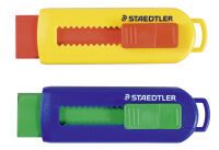 STAEDTLER Radierer m.Schiebhülle 525PS - 12 Stück