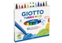 GIOTTO Faserm. Turbo Maxi 12er - 10 Stück