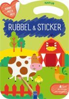  Rubbel & Sticker - Natur