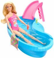 Mattel Barbie Pool w/ Doll Refresh