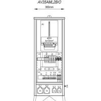 Mehler BAUSTROMVERT. 360X940X235MM OÖ (AV35AML2B/O)