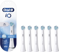 Oral-B iO Ultimative Reinigung Aufsteckbürsten für elektrische Zahnbürste, 6 Stück