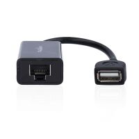 Nedis USB-Extender / USB 2.0 / 1x USB-A Stecker / 1x RJ45 Female / 1x USB-A Buchse / 1x RJ45 Female / 50 m / 480 Mbps / Vernickelt / Rund / PVC / Schwarz / Box