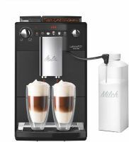 Melitta Kaffee-Vollautomat F30/0-103 Latticia OT Set matt schwarz inkl. Milchlanze