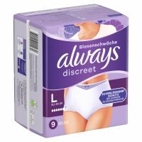 always Discreet Inkontinenz Pants Plus L 0% 8 Stk