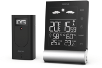 Hama Wetterstation HAMA 00186417 Black Line M schwarz