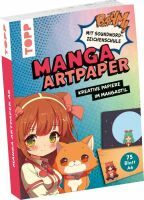 frechverlag GmbH Manga Artpaper in DIN A6. Mit Soundword- Zeichenschule