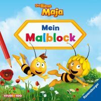 Ravensburger 49641 Die Biene Maja: Mein Malblock Lizenzmarken Activity