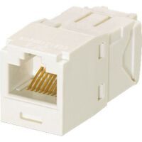 Panduit UTP RJ-45 MiniJack kat6 - white - White