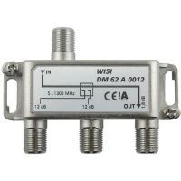 WISI 2-FACH ABZWEIGER 12 dB/1,8dB (DM 62 A 0012)