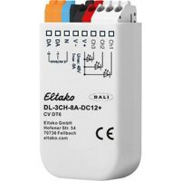 Eltako DL-3CH-8A-DC12+ - Dimmer - External - Wireless - White - LED - IP20