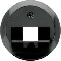 Berker 140701 - Black - Thermoplastic - Glossy - Conventional - Berker - IP20