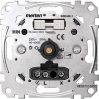 MERTEN MEG5131-0000 - Dimmer - Built-in - Rotary - Metallic - 230 V - 50 Hz