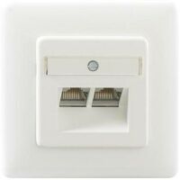 Rutenbeck 136112070 - RJ-45 - -5 - 50 °C - White - Plastic - IP21 - 72 V