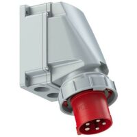 PC Electric Wandgerätestecker 63A 5polig 6h IP67 TWIST