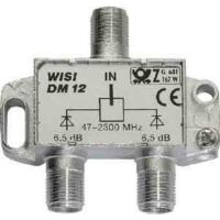 WISI DM 12 A - Cable splitter - 5 - 2400 MHz - Silver - F - 55 mm - 28 mm