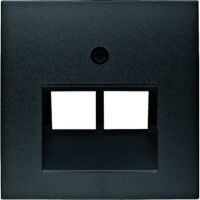 Berker 14091606 - Black - Thermoplastic - Matte - Conventional - Berker - IP20