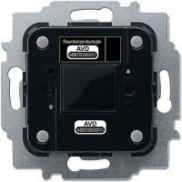 BUSCH JAEGER 6224/2.0 - Heating actuator - Flush-mounted - LCD - IP20 - Black - CE - RoHS