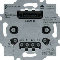 BUSCH JAEGER BJ Serienrelais-Einsatz flex 64821 U