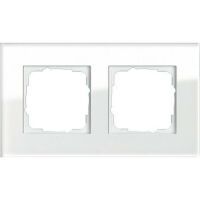 GIRA Esprit Glas - White - Screwless - 95 mm - 166 mm - 9.85 mm - 1 pc(s)