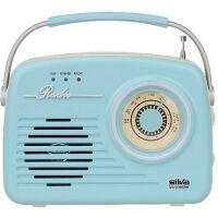 Silva Schneider PORTABLE RADIO RETRO (MONO 1965       BLAU)