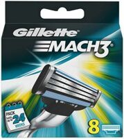 Gillette Mach3 Blade Systemklingen 8 Stk.