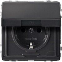 MERTEN MEG2310-7214 - Type F - Anthracite - IP44 - 250 V - 16 A - 1 pc(s)