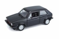 Bauer Bburago 1:24 VW Golf 1 GTI '79, schwarz