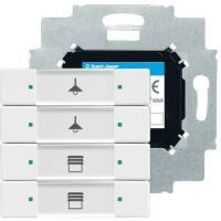 Busch-Jaeger BEDIENELEMENT 4-FACH M. BAU (6127/01-84)