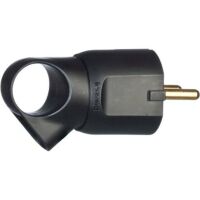 Legrand STECKER MIT ABZUG SCHWARZ (050328)