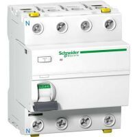 Schneider Electric Fi-Schalter 4P 40A 100mA Typ A A9Z22440