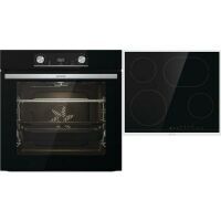 Gorenje Großgeräte BACKOFEN-SET BOSX6737E06BG/EC (BLACK STEAM SET   SW)