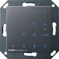 Gira KEYLESS IN CODETASTATUR SYS.55 (260528     ANTHRAZIT)