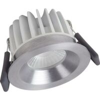 Ledvance SPOT FP FIX DIM 8 W 4000 K IP44 SI - Recessed lighting spot - 1 bulb(s) - LED - 4000 K - 670 lm - Silver