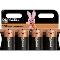 Duracell MONOZELLE   1,5V   PLUS (MN 1300/4STK LR20  D)