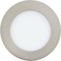 Eglo Leuchten LED-Wandeinbauleuchte Fueva 1 Pro D 120mm Nickel 3000K