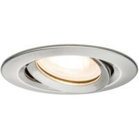 PAULMANN 928.99 - Recessed lighting spot - GU10 - 1 bulb(s) - 2700 K - 460 lm - Metallic