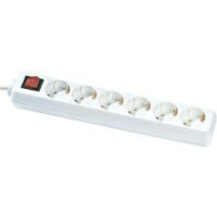 REV Ritter REV 00125101 - 1.4 m - 6 AC outlet(s) - Indoor - 1.5 mm² - White - 230 V