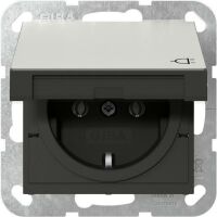 Gira SCHUKO KD SYSTEM 55 EDELSTAHL (4454600 SYSTEM 55)