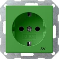 GIRA 045502 - CEE 7/3 - Green - 250 V - 16 A