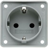 Berker Hager 947792506 - Grey - IP44 - 250 V - 10 pc(s)