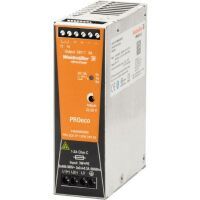 Weidmüller PRO ECO 120W 24V 5A Alimentatore per guida DIN 24 V/DC 5 A 120 W 1 x