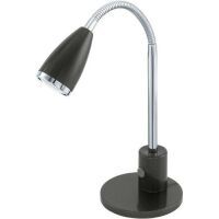 Eglo Leuchten EGLO FOX - Black - Chrome - Bedroom - Kitchen - Office - IP20 - II - GU10 - 1 bulb(s)