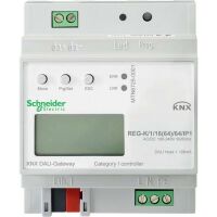 Schneider Electric DALI-Gateway KNX REG-K/1/16 64/64/IP1 lichtgrau